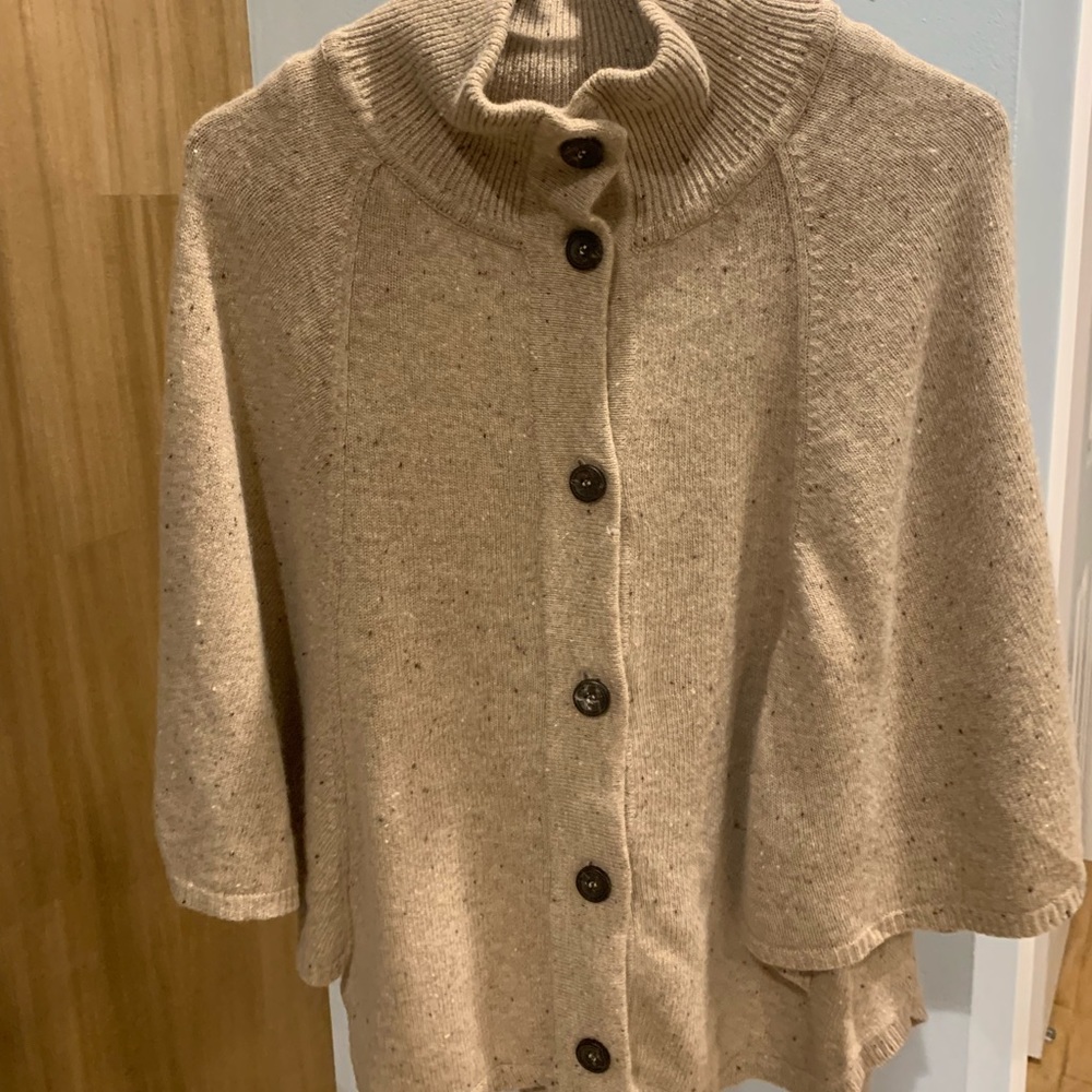 Madewell Wallace Sweater Cape